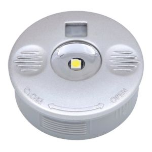 LED Silver Built In Sensor Puck Light