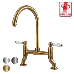 Traditional Brass Bridge Tap MVI