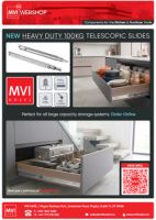 100Kg Drawer Slides