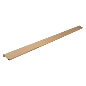 Finesse Rear Fixing Satin Brass Handle