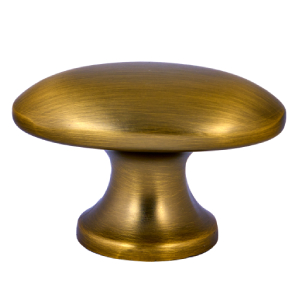Monza Modern Oval Bronze Knob
